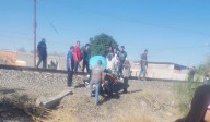 Joven sufre amputación tras ser arrollado por el tren en Francisco I. Madero
