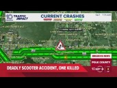 Man riding electric scooter dead after being hit by car on Memorial Boulevard in Lakeland