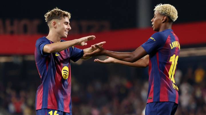 Alineación del Barcelona contra el Olympiacos: Fermín y Lamine apuntan a titulares