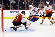 Islanders' Emil Heineman shines in top