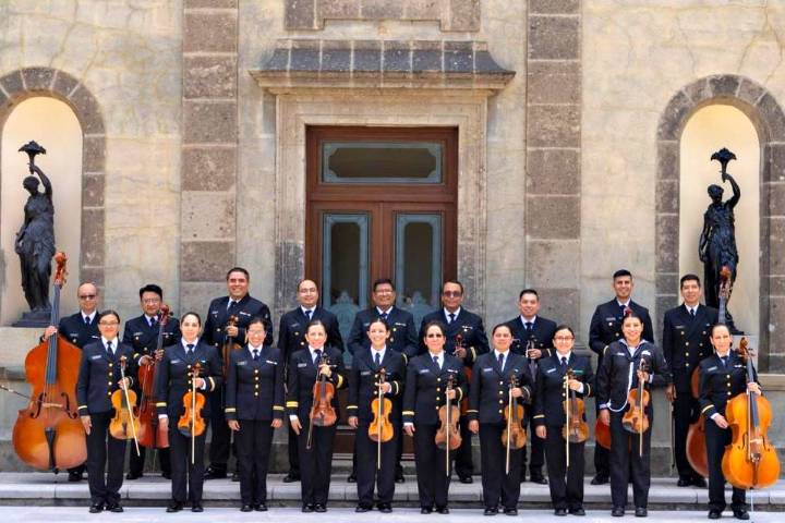 La filarmónica de la Armada de México se presentará en Pachuca en el Festival Cultural San Francisco