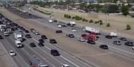 Possible road rage shooting blocks lanes on I