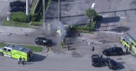 Driver killed after car fire in North Miami Beach crash, police say