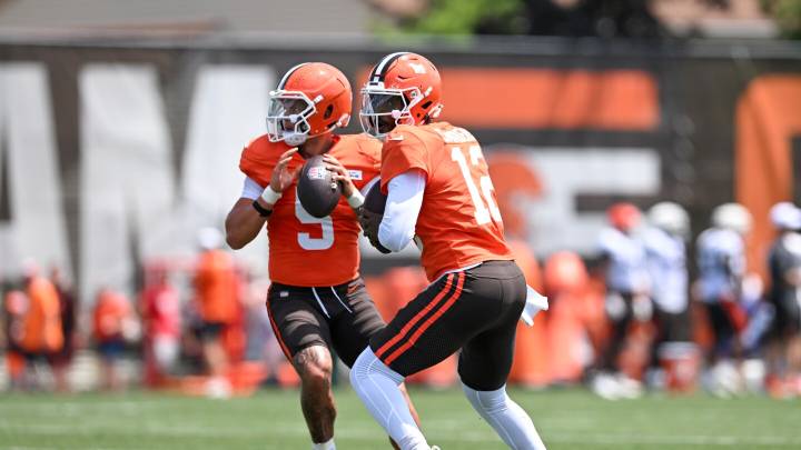 Shedeur Sanders is not taking first-team practice reps behind Dillon Gabriel