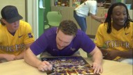 Members of LSU baseball national championship team visit kids at Our Lady of the Lake