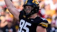 Iowa football DL Aaron Graves nearly scores pick