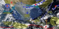 SMN alerta por intensas lluvias y descenso de temperatura en México a mitad de semana