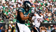 Saquon Barkley's rushing production plummets in his second season in Philadelphia