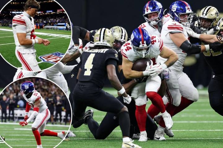Giants rookies have no time to dwell on their mistakes