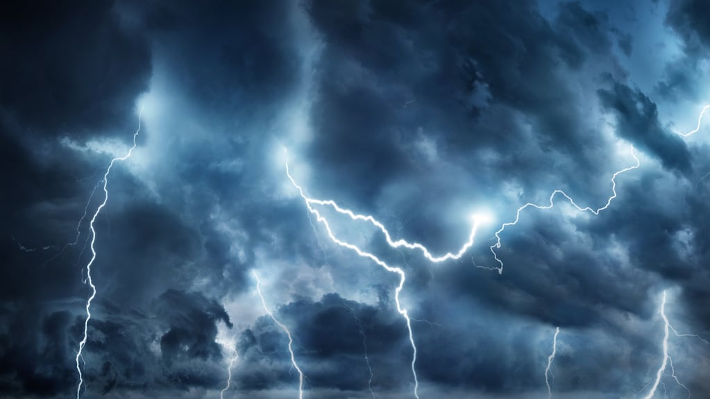 Hay alerta amarilla por tormentas y lluvias en Buenos Aires y otras 5 provincias