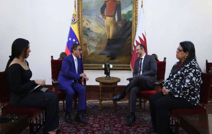 Venezuela y Qatar reafirman diplomacia frente amenazas que ponen en riesgo la paz regional