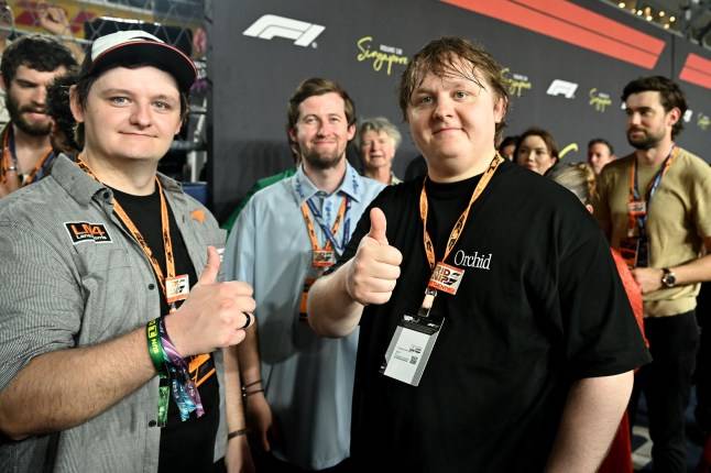 Lewis Capaldi issued apology after getting ‘b*****d by Martin Brundle’