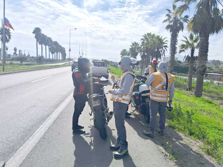 Y no paran: 266 infracciones  a conductores de motocicleta