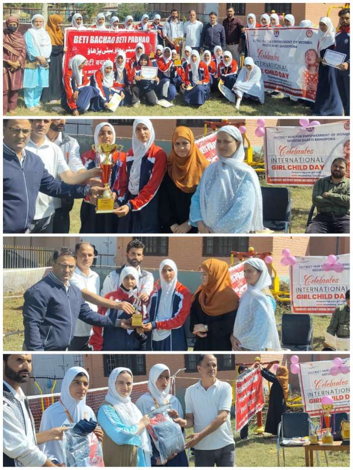 SANKALP-HEW Mission Shakti Celebrates International Girl Child Day in Bandipora
