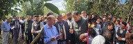 Javid Dar visits Rafiabad, assesses damage caused by recent hailstorm