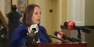Maine Secretary of State Shenna Bellows addresses election security after ballots found in Amazon package