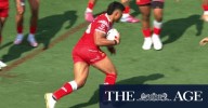 Stefano Utoikamanu concussion: Tonga forward fumes after Francis Molo tackle ends debut