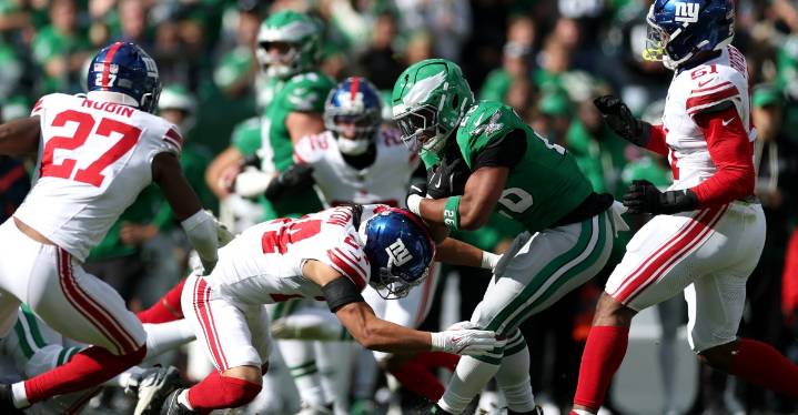 Eagles vs. Giants: Second quarter score updates