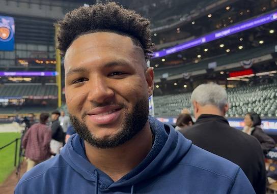 Jackson Chourio expresó sentirse saludable  para enfrentar la Serie de Campeonato (+Video)