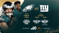 Eagles vs. Giants: How to watch pregame, postgame coverage on NBC10