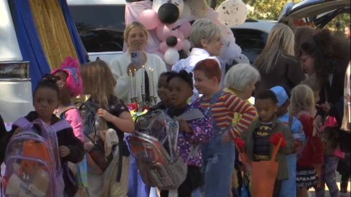 Students in Clinton get to skip class for a little Halloween fun