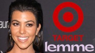 Kourtney Kardashian Films Christmas Shoot at Target