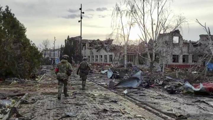 Putin says Ukrainian forces in retreat on all fronts