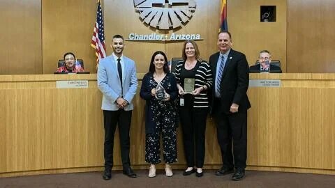 Chandler earns two more health, wellness awards