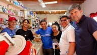 Cristian Andino recorrió varios puntos dela provincia para dialogar con los vecinos