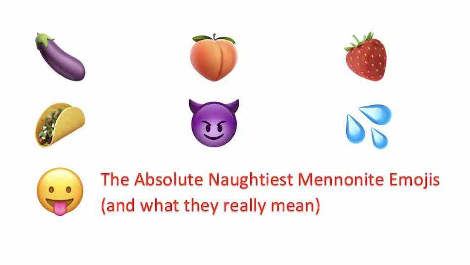 7 Naughty Mennonite Emojis (and What They Really Mean)