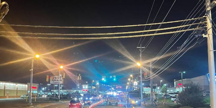 Water main break causes lane closures in Lebanon