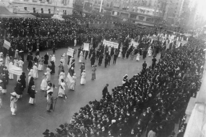 Today in History: 25,000 women march on Fifth Avenue for women’s suffrage