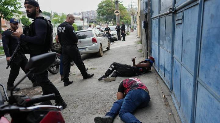 Crime 
                                            Premium
                                          Huge raid on Rio gang leaves at least 60 people dead