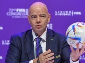 FIFA 'cannot solve geopolitical problems' like Gaza, says Infantino