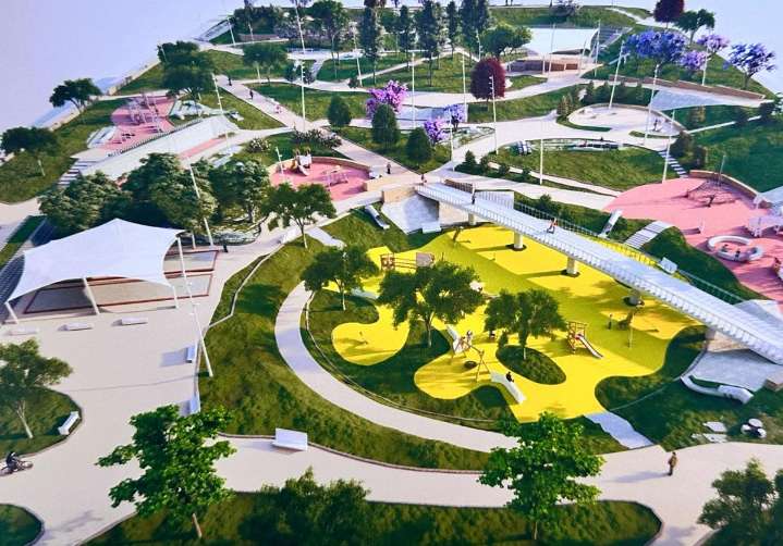 El parque del Pau 2 ya tiene constructor: Alicante se prepara para estrenar su nuevo pulmón con tirolina y toboganes gigantes