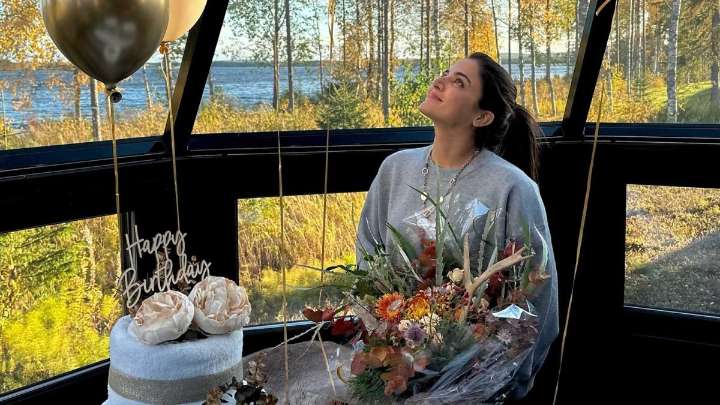 Wamiqa Gabbi Rings In Her 32nd Birthday With Lots Of Cake And Sunshine