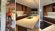 Así es la nueva y lujosa casa de Saúl Craviotto en Gijón: con una enorme cocina con isla, vitrinas de cristal y desayunador