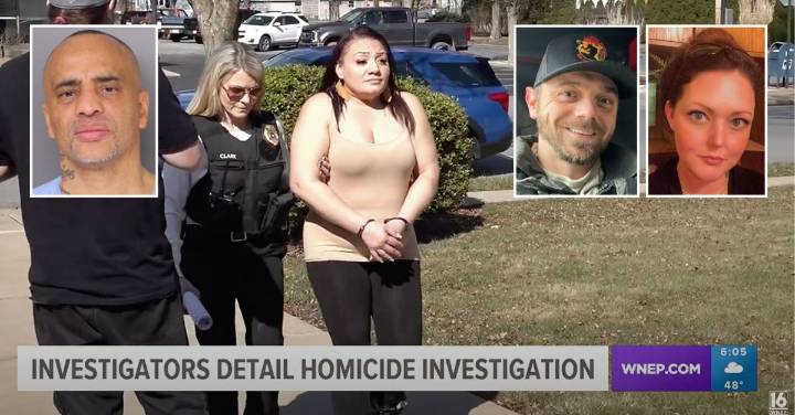 Woman who helped her boyfriend after double murder shows up at event for victims: Authorities