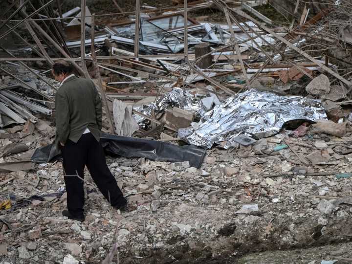 Drones, misiles y bombas aéreas: un ataque ruso a gran escala sobre Ucrania causa al menos 5 muertos