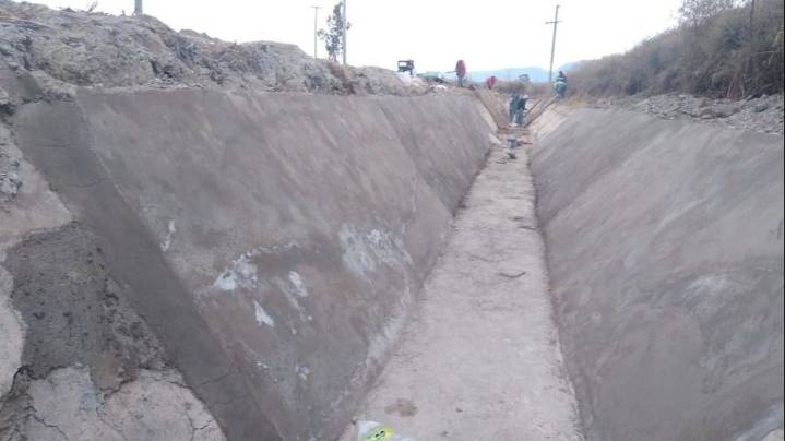 Hidráulica reconstruyó canales clave en 9 de Julio y Caucete para mejorar el riego