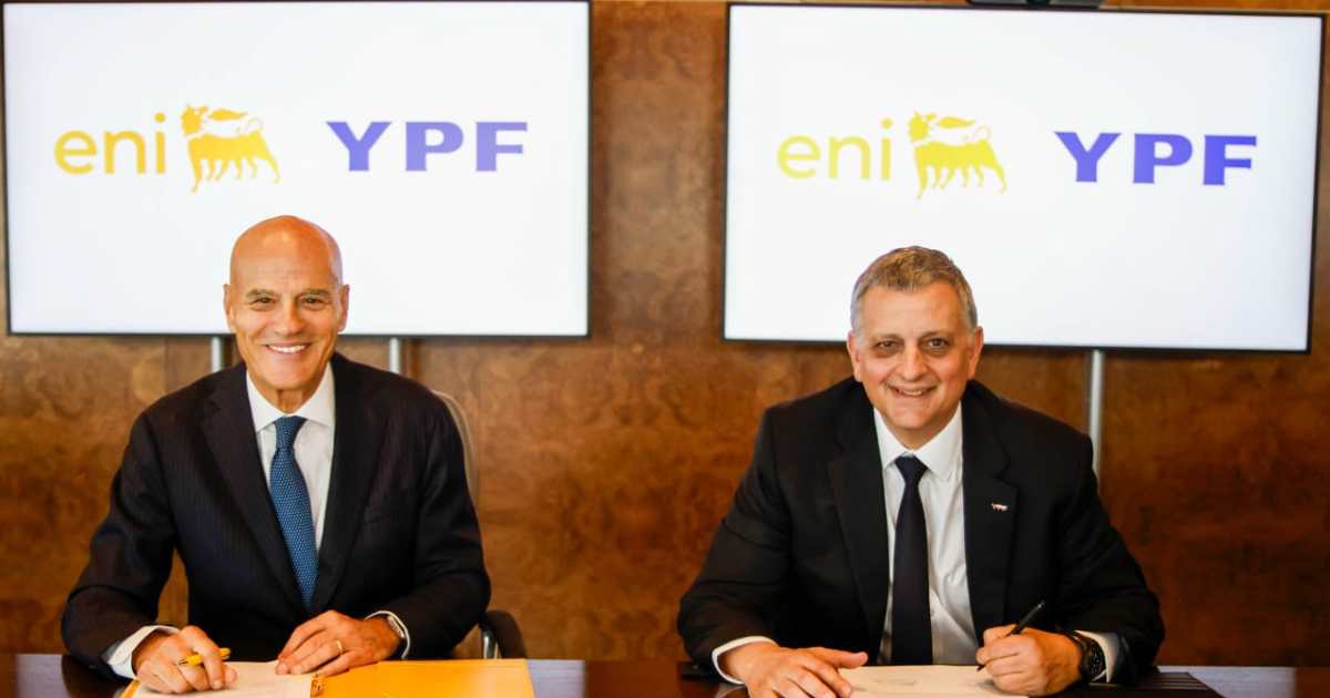 YPF y Eni sellaron un paso clave en el GNL y van tras un financiamiento de US$20.000 millones