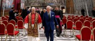 León XIV y Carlos III protagonizan un rezo histórico