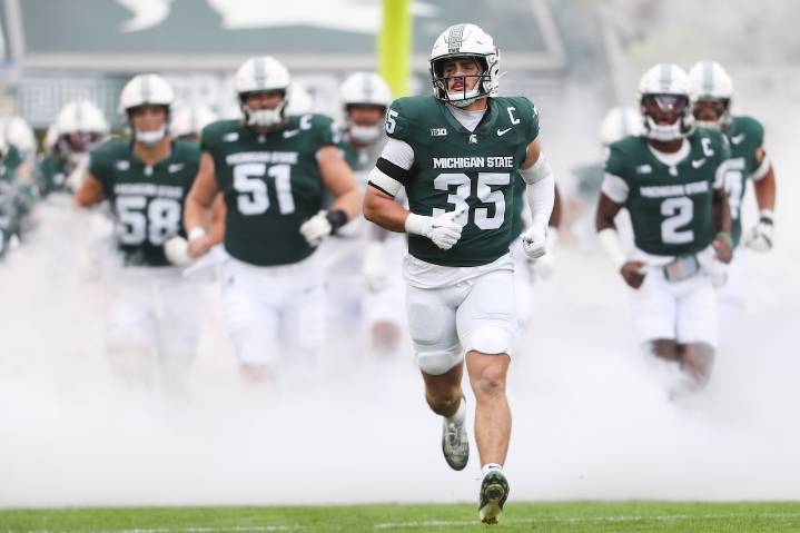 Michigan State football game live updates today vs. No. 3 Indiana