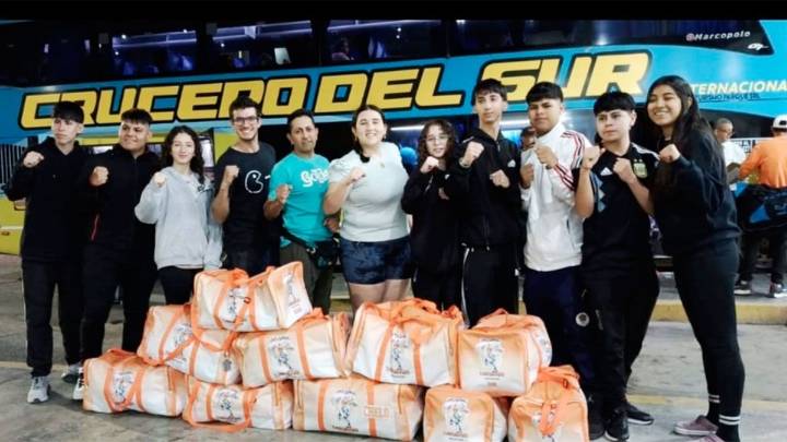 La delegación santiagueña rumbo al Mundial de Taekwondo en Buenos Aires