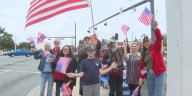 Lake City members gather to honor ‘Flag Waver’: ‘I think it would really touch his heart to see this’