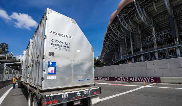 ¡Ya está aquí! Fórmula 1 llega a México y ya se instala en el Autódromo Hermanos Rodríguez