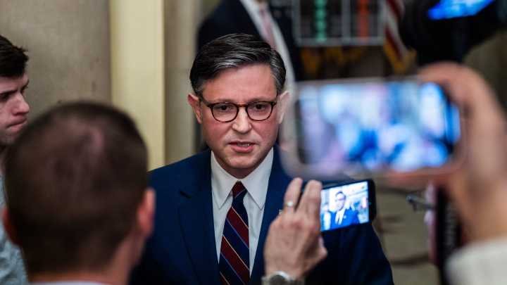 Mike Johnson says he doesn’t see ‘a path’ to a third Trump term