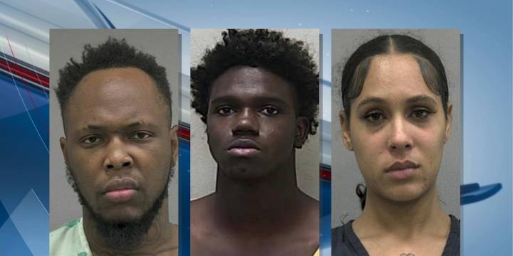 3 arrested in connection to spree of armed home invasion robberies, Lake City officers say