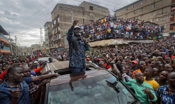 Former Kenyan premier Raila Odinga, a key figure in African democracy efforts, dies at 80