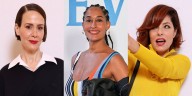 Sarah Paulson, Tracee Ellis Ross, Parker Posey & More Sit Front Row at Loewe Paris Fashion Week Show | Anna Wintour, Baz Luhrmann, Brandon Flynn, Britt Lower, Emily Ratajkowski, Emma Chamberlain, Erin